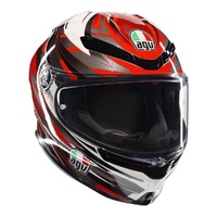 AGV K6S REEVAL WHITE RED GREY