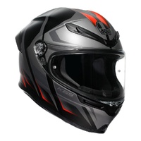 AGV K6S KARVE BLACK GREY RED