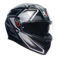 AGV K3 COMPOUND MATT BLACK/GREY