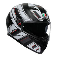 AGV K3 RIVIA MATT BLACK WHITE S