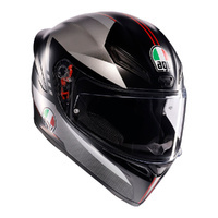 AGV K1S LAP MATT BLACK GREY RED