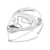 AGV BREATH DEFLECTOR PISTA GP R 20KIT60200999