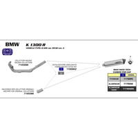 ARROW 71455MI [RAS]: LINK PIPE SST RE OEC - BMW      [4