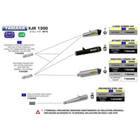 ARROW 71844PRI [OEC]: PRO-RACING NICH SLV W STL E/C - YAM [3