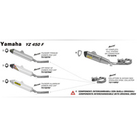 SPC - ARROW 72114PD [AOE]: COLLECTOR SST - YAM YZ450F 14>17  [X