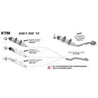 SPC ARROW 72115PD [ ]: COLLECTOR SST - KTM EXC-F 350 12-14/EXC-F 250 14 [X