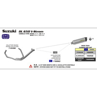 SPC - ARROW 72605AKN [RAC]: R-T ALUM DRK W CBN E/C - SU DL650 04>16   [1