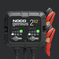 NOCO GENIUS 2X2 : BANK CHARGER - 6/12V 2A X 2 [EA]  CN2