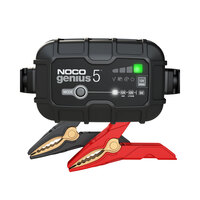 NOCO BATTERY CHARGER GENIUS 5 [5AMP]: FOR LA 6 / 12V & LI 12V [EA]  CN6