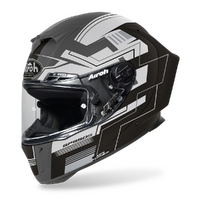AIROH GP550-S CHALLENGE BLACK MATT HELMET