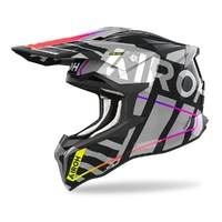 AIROH STRYKER BRAVE GREY GLOSS HELMET