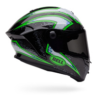 BELL RACESTAR DLX XENON BLACK/KRY  HELMET