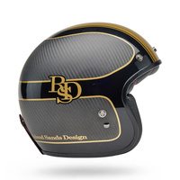 BELL CUSTOM500 CARBON RSDPLR M/G BLACK/GOLD  HELMET