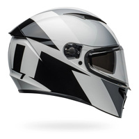 BELL LITHIUM SHEAR SILVER/WHITE  HELMET