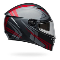 BELL LITHIUM JETSTREAM GREY/RED  HELMET