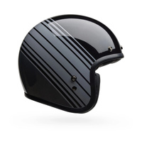 BELL CUSTOM 500 EDGE MET BLACK/GREY  HELMET