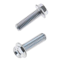 Bolt Hex Flange Bolts 8x1.25x25mm (Pack of 10)