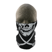 ZAN HEADGEAR NECK TUBES SKULL X-BONES