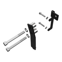 Denali Compact Horn Mount Bracket BMW R1200GS/GSA with M8