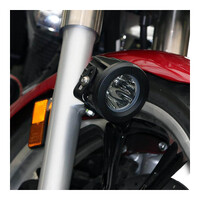 Denali Auxiliary Light Mount - Asstd for Kawasaki and Star Cruisers