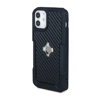 CUBE iPhone 12 Mini X-Guard Case Carbon Fibre + Infinity Mount