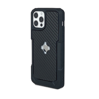 CUBE iPhone 12 / 12 Pro X-Guard Case Carbon Fibre + Infinity Mount