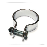 WHITES EXHAUST CLAMP CHR