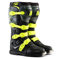 FUSPORT DIRT PILOT 2 BLACK/GRAY/FLURO BOOTS