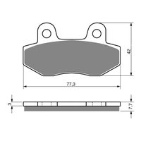 GOLDfren Brake Pads - S3 Sintered Sports