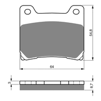 GOLDfren Brake Pads - S3 Sintered Sports