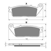 GOLDfren Brake Pads - S3 Sintered Sports