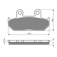 GOLDfren Brake Pads - S3 Sintered Sports