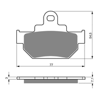 GOLDfren Brake Pads - S3 Sintered Sports