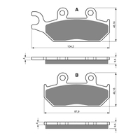 GOLDfren Brake Pads - S3 Sintered Sports