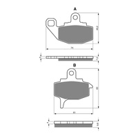 GOLDfren Brake Pads - K5 Off-Road Racing