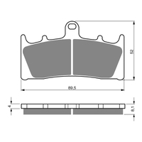 GOLDfren Brake Pads - S3 Sintered Sports