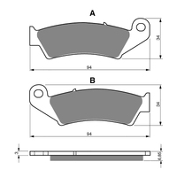 GOLDfren Brake Pads - S3 Sintered Sports