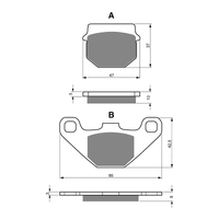 GOLDfren Brake Pads - K5 Off-Road Racing