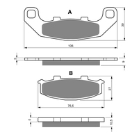 GOLDfren Brake Pads - S3 Sintered Sports