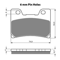 GOLDfren Brake Pads - S3 Sintered Sports