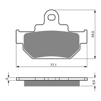 GOLDfren Brake Pads - K5 Off-Road Racing