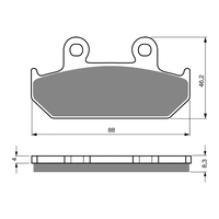 GOLDfren Brake Pads - S3 Sintered Sports