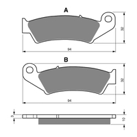 GOLDfren Brake Pads - S3 Sintered Sports