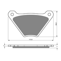 GOLDfren Brake Pads - S3 Sintered Sports