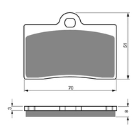 GOLDfren Brake Pads - S3 Sintered Sports