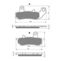 GOLDfren Brake Pads - K5 Off-Road Racing