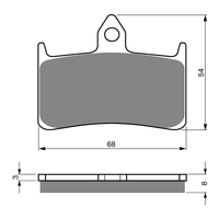 GOLDfren Brake Pads - S3 Sintered Sports