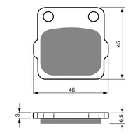 GOLDfren Brake Pads - K5 Off-Road Racing