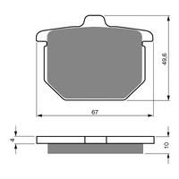 GOLDfren Brake Pads - S3 Sintered Sports