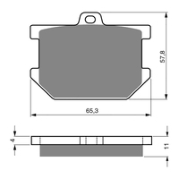 GOLDfren Brake Pads - S3 Sintered Sports